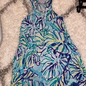Lilly Pulitzer xs blue green  dress